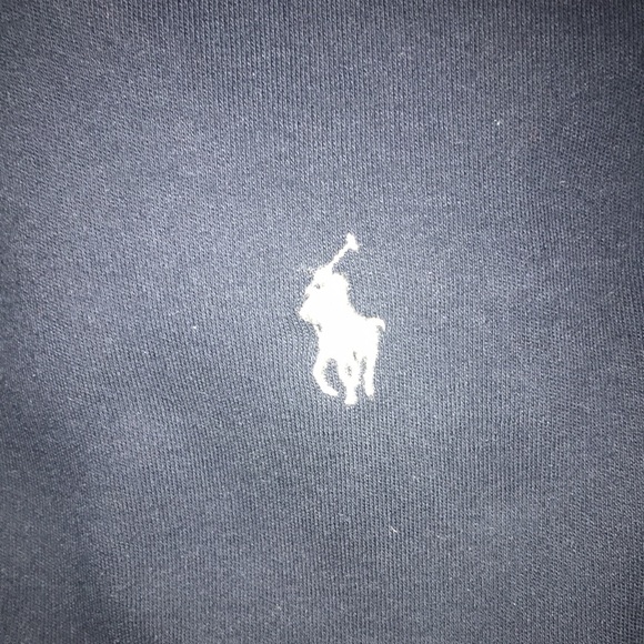 NWT. Polo Ralph Lauren Full Zip Fleece Hoodie Jacket. Large. Hunter Navy - Picture 3 of 8